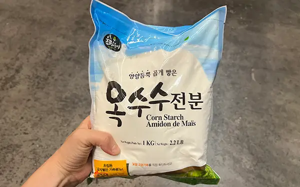 Types of Starch 녹말 (nong-mal)