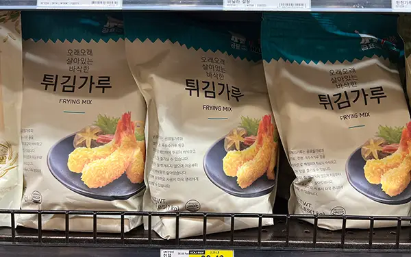 Panko Powder/Tempura mix powder/Frying mix 튀김가루 (twi-gim-ga-ru)
