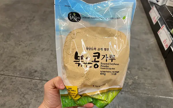 Roasted Soybean Flour 볶은콩가루 (bok-keun-kong-ga-ru)