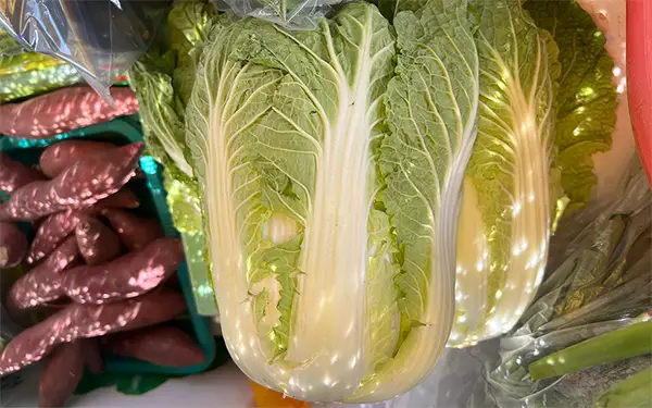 Making Red Cabbage Kimchi (배추김치) Step #1: Choosing and Prepping the vegetable