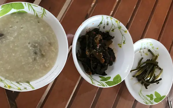 What is Porridge (죽) in Korea?