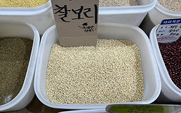 Sticky/Sweet Barley 찰보리 (chal-bo-ri)