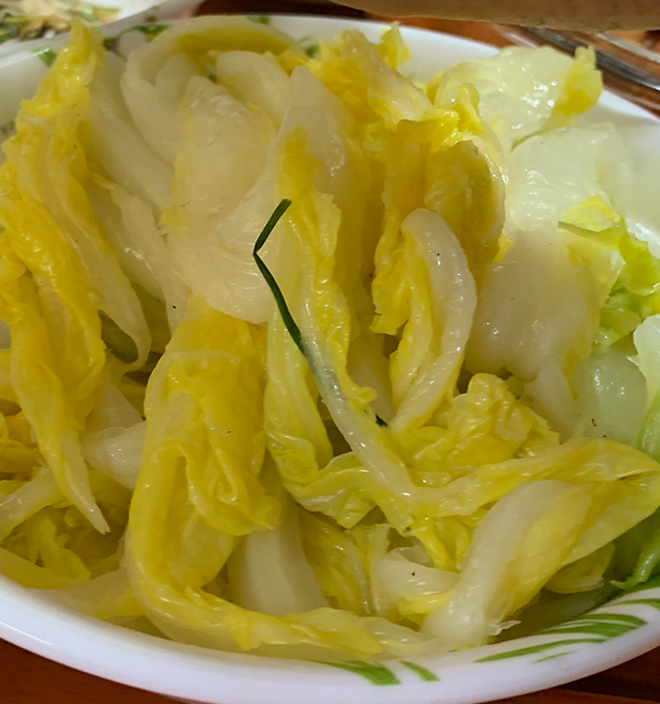 Seasoning Ingredients and Kimchi: White Kimchi